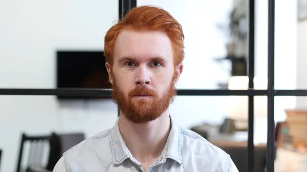 Retrato del hombre de la barba — Foto de Stock