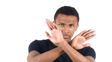 Siyah adam inkar sevmeme reddetme