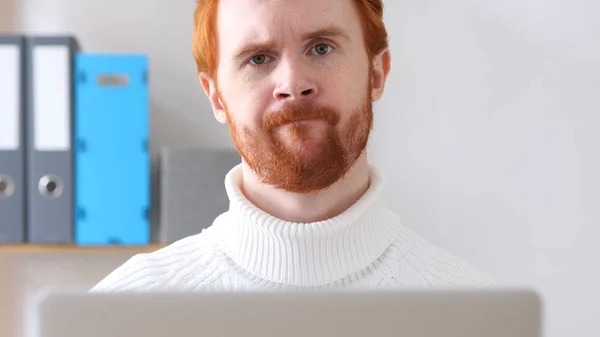 Nunca, Não por Homem Bonito, Fundo Branco — Fotografia de Stock