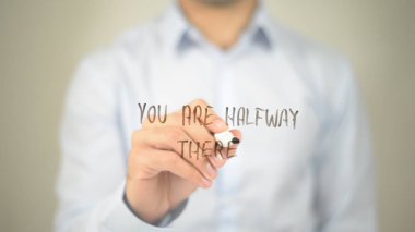 Seni rehabilitasyon, dostum şeffaf ekranda yazma vardır