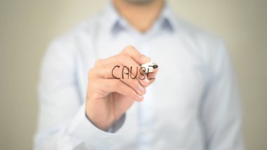 Neden, adam şeffaf ekranda yazma