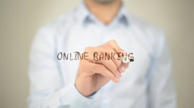 Çevrimiçi Bankacılık, Şeffaf Ekranda Yazan Adam