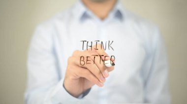 Daha İyi Düşün, Saydam Ekranda Yazan Adam