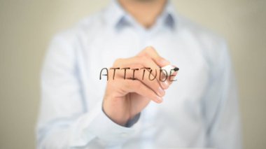 Tutum, şeffaf ekranda yazma adam