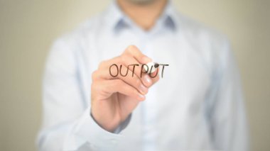 Çıkışı, dostum şeffaf ekranda yazma