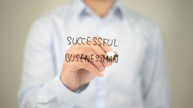 Başarılı İşadamı, Saydam Ekranda Yazan Adam