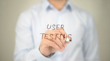 Kullanıcı, dostum şeffaf ekranda yazma testleri