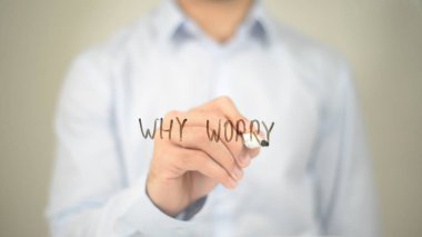 Neden endişeleniyorsun, adam şeffaf ekran üzerine yazma