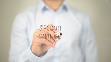 İkinci şans, şeffaf ekran üzerinde yazılı dostum