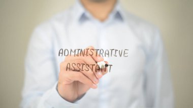 Saydam Ekranda Yazan Yönetici Yardımcısı