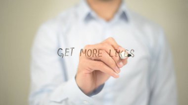 Daha seviyor, şeffaf ekranda yazma adam olsun