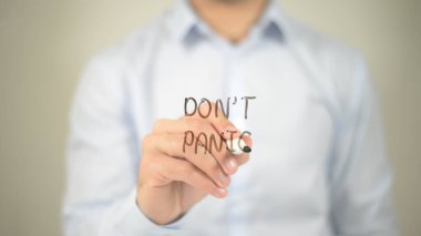 Dostum şeffaf ekranda yazma panik yapma,