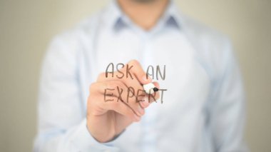 Bir Uzmana Sor, Şeffaf Ekranda Yazan Adam