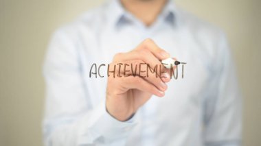 Başarı, Saydam Ekranda Yazan Adam