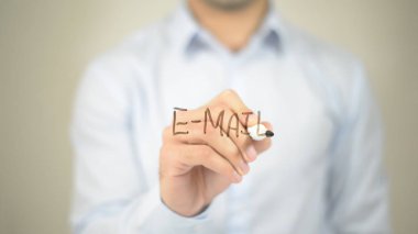 E-mail, dostum şeffaf ekranda yazma