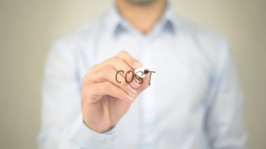 Maliyet, dostum şeffaf ekranda yazma