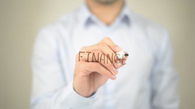 Finans, dostum şeffaf ekranda yazma