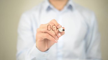 Anlaşma, dostum şeffaf ekranda yazma