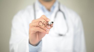 İyi bak, Doktor şeffaf ekranda yazma