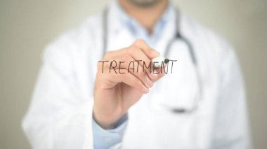 Tedavi, Doktor şeffaf ekranda yazma