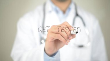 Şeffaf ekranda yazma doktor test almak
