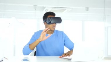 Ofis Smartphone Vr ile kullanarak, sanal gerçeklik gözlük gözlük h
