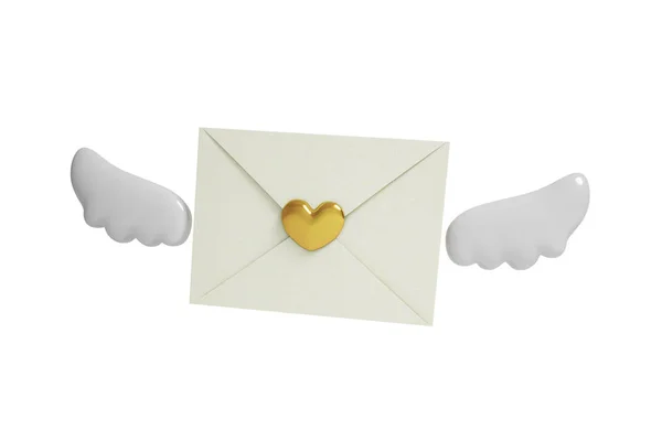 나는 사랑의 편지 — 스톡 사진
