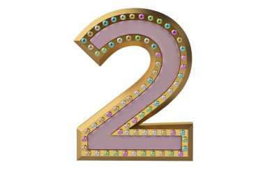 Pırlantalı beyaz adam izole lüks altın alfabesi