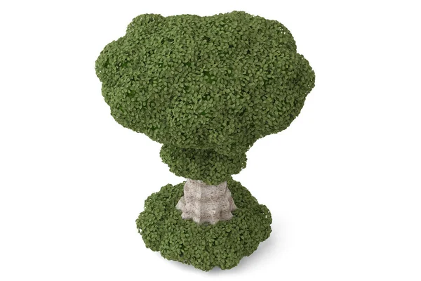 Arbre comme une bombe.Illustration 3D . — Photo