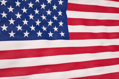 Amerikan bayrağı wind.3d resimde üfleme.