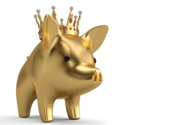 Pembe kumbara crown.3d çizim ile
