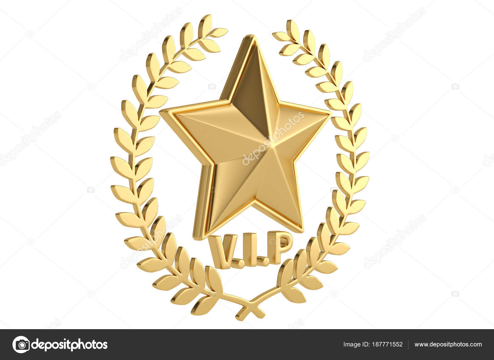 Big Gold Star With Vip Letter And Gold Branch On White Backgroun Stock Photo Image By C Holmessu Big Gold Star With Vip Letter And Gold Branch On White Backgroun Stock Photo Image By C Holmessu