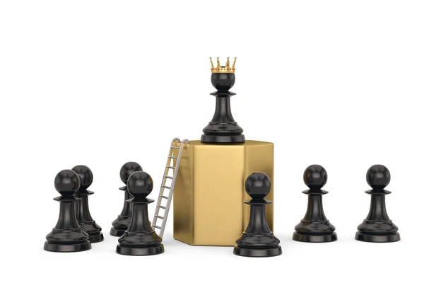 Rainha do xadrez preto figura ícone do jogo símbolo do passatempo