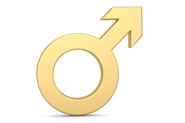 3D Gender symbol Isolated in white background.  3d illustration — Stock Photo, Image