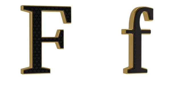 Luxuriöses Goldenes Alphabet Auf Weißem Hintergrund Illustration — Stockfoto