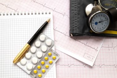 Kan basıncı, hap ve EKG testi ölçmek için Hemopiezometer