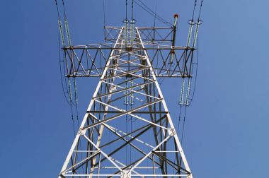 110 kilovolt akım hattı eternet iletim pilon