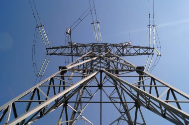 110 kilovolt akım hattı eternet iletim pilon