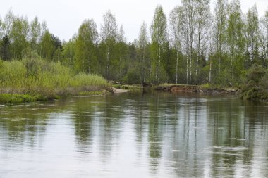 erken baharda büyük su
