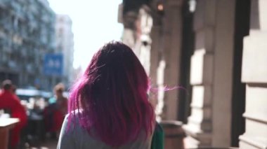 moda kız müzik açık havada için dinleme