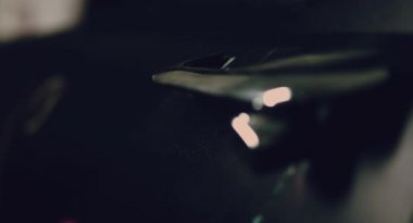 Siyah araba kapı kolu