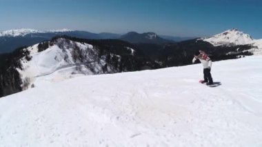 Snowboard slaytlar aşağı, Rosa Khutor Kayak Merkezi