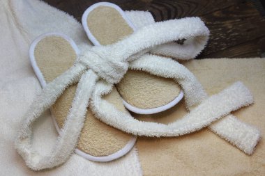 Banyo terlik ve bornoz