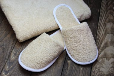 Banyo terlik ve bornoz