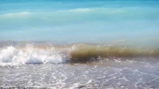 Onda no mar — Vídeo de Stock