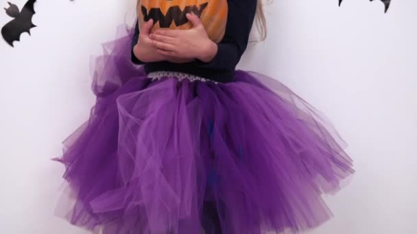 Kinder-Halloween-Party — Stockvideo