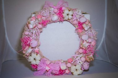 Yılbaşı çelengi. Noel.