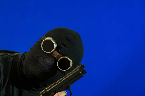 Mannen i masken. — Stockfoto