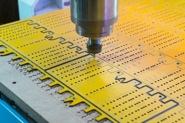 Dikey freze tezgahı Cnc. freze Milli çalışmalarını.