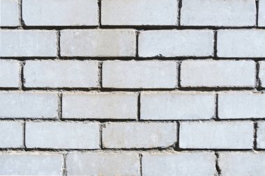 arkaplan için eski beyaz tuğla duvar dokusu